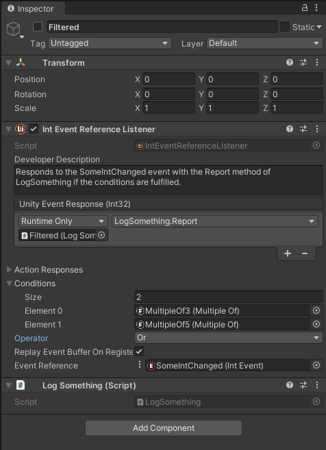 filtered-gameobject